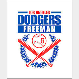 LA Dodgers Freeman 5 Baseball Posters and Art